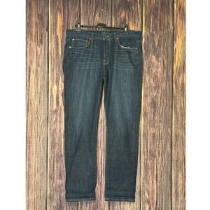 Lucky Brand 1 Authentic Skinny Jeans Mens Size W36 L32 Dark Wash  Denim Pants